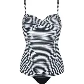 Sunflair Tankini preto / branco