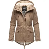 MARIKOO Parka de inverno 'Manolya' taupe