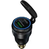 CTR Tomada Usb Double Usb/usb-c Din
