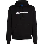 Karl lagerfeld JEANS Sweatshirt preto / branco