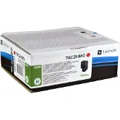 Lexmark 74C2HM0 toner magenta capacidade extra alta