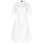 Dreimaster Klassik Vestidos camiseiros 'Classic Look' branco