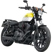 Falcon Sistema de escape Double Groove XV950R 14-, C/ CAT, PRETO