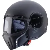 Caberg Capacete Jet Ghost X Capacete Mate/Preto S unissexo