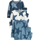 Next Pijama navy / azul claro / branco