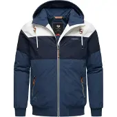 Ragwear Casaco outdoor azul / navy / vermelho / branco