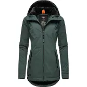 Ragwear Casaco de inverno 'Zuzka' verde escuro