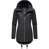 Ragwear Casaco de inverno 'Zuzka' preto