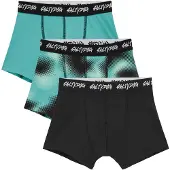 We fashion Cueca turquesa / verde pastel / preto / branco