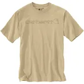 Carhartt Camiseta De Manga Curta Dearborn Relaxed Logo