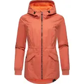 Ragwear Casaco meia-estação 'Dowey A' coral / preto