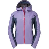Schöffel Casaco outdoor 'Ryten' petróleo / lilás / vermelho / branco