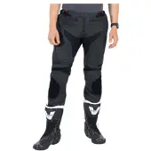 Vanucci VST-2 homem Calças de fato de cabedal Preto 106