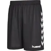 Hummel Calças de desporto 'Essential' preto / branco