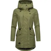 Ragwear Casaco funcionais 'Alysa' oliveira / preto
