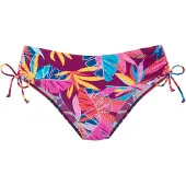 Buffalo Cueca biquíni azul néon / amarelo escuro / baga / rosa claro