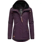 Ragwear Casaco de inverno 'Monade' roxo