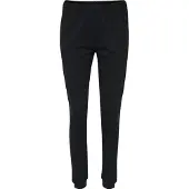 Hummel Calças de desporto 'Go' preto / branco