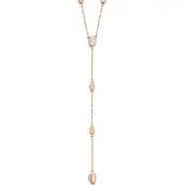 Skagen Collana Coordinata Anja Pebble Placcata Oro — Collana