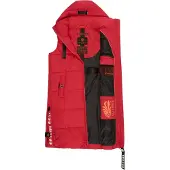 NAVAHOO Colete 'Schnuffelchen' vermelho