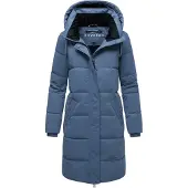 NAVAHOO Sobretudo de inverno azul fumado