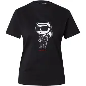 Karl Lagerfeld Camisa 'Ikon' arando / preto / branco