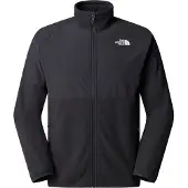 The North Face - Polares - M Glacier Heavyweight Full Zip Asphalt Grey TNF Black para Homem - Tamanho XXL - Cinzento