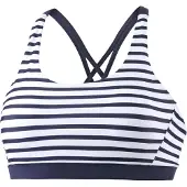 Venice beach Top de biquíni 'Summer' navy / branco