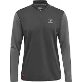 Hummel Sweatshirt de desporto antracite / cinzento escuro