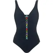 Sunflair Fato de banho preto