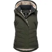 Ragwear Colete 'Hesty' cáqui