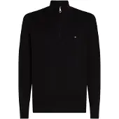 Tommy Hilfiger Suéter Com Meia-zíper Pima Org Ctn Mock