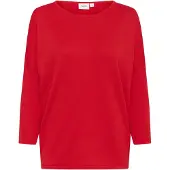 Saint tropez Pullover 'Mila' vermelho sangue