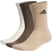 Adidas Meias de Cano Médio Acolchoadas – 3 pares