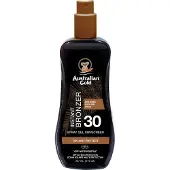 Australian Gold Spray Gel Sunscreen With Instant Bronzer 237 ml SPF30