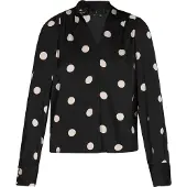Faina Blusa creme / preto