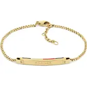 Tommy Hilfiger Bracciale Placcato Oro Linear 2780953 — Bracciale