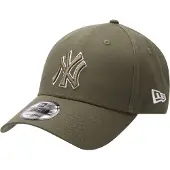 New Era Boné 'OUTLINE 9FORTY NEYYAN' cinzento / verde / branco