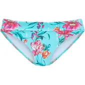 Sunseeker Cueca biquíni azure / esmeralda / laranja escuro / rosa