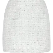 Faina Saia 'Fashion Look' aqua / prata / branco natural