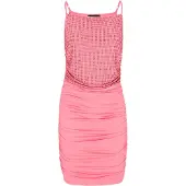 Mymo Vestido de bainha rosa / cor-de-rosa