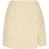 IZIA Saia 'Spring Summer' verde / lima / rosa