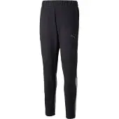 Puma Calças de desporto 'Team Cup' acinzentado / preto