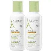 A-Derma Exomega Control Emollient Cream 2 X 400 ml