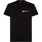 Karl lagerfeld JEANS Camisa preto / branco