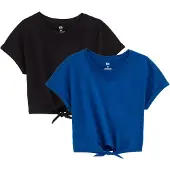 We fashion Camisola azul escuro / preto