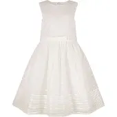 Happy girls Vestido ecru