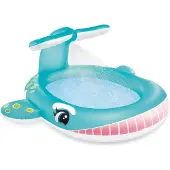 Intex Piscina Inflatable Whale With Sprinkler