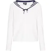 Dreimaster Maritim Casaco de malha 'Classic Look' navy / branco