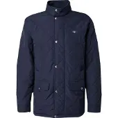 Gant para homem. 7006497 Casaco acolchoado Windcheater azul-marinho (XL), Casual, Poliéster